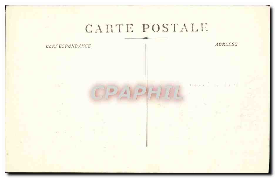 Catastrophe du « Liberté » — 25 Septembre 1911 — Éditeur Eper et Chiarelli, Toulouse — Verso
