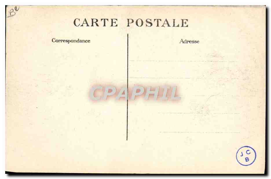 Begrafenis van de Slachtoffers van de Tragedie van het Torpedobootjacht "Liberté" — De Admiralen — E.P. PARIS — Achterkant