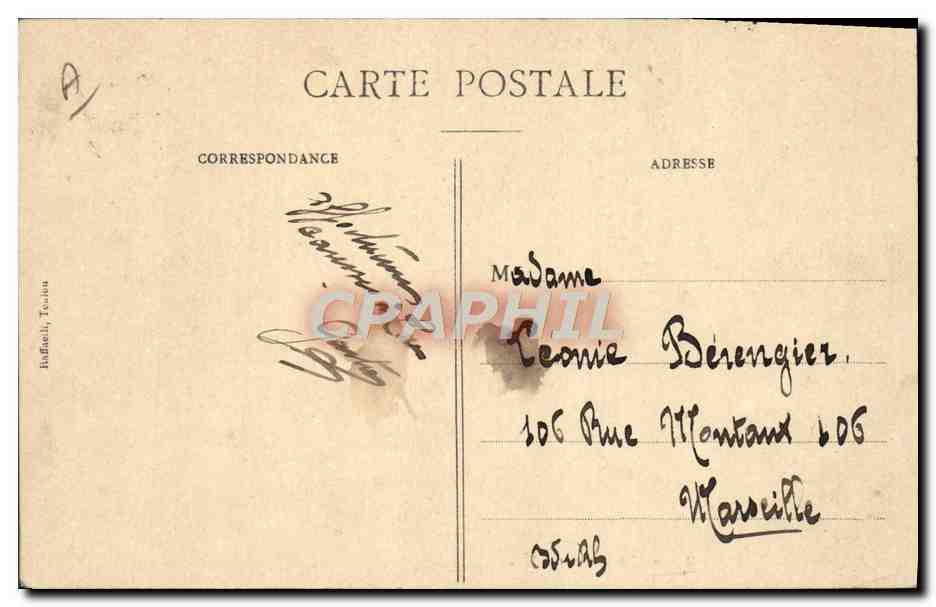 Nos marins — scène de cabine de navire — éditeur H. Herwin, n°20 — Rückseite