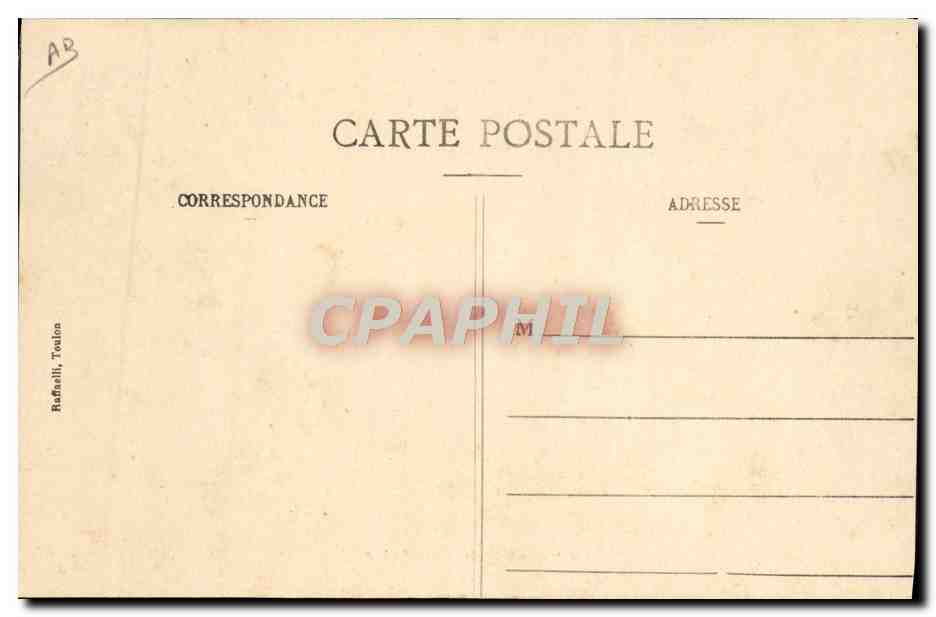 Unsere Seefahrer — Familien-Szene am Meer — Le Repos Hebdomadaire, Verlag Raffaelli, Toulouse — Rückseite