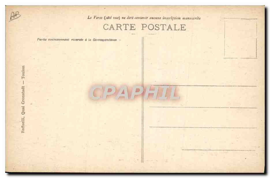 CPA Illustrateur Gervese Nos marins Canot major Chien Bouledogue  — Rückseite