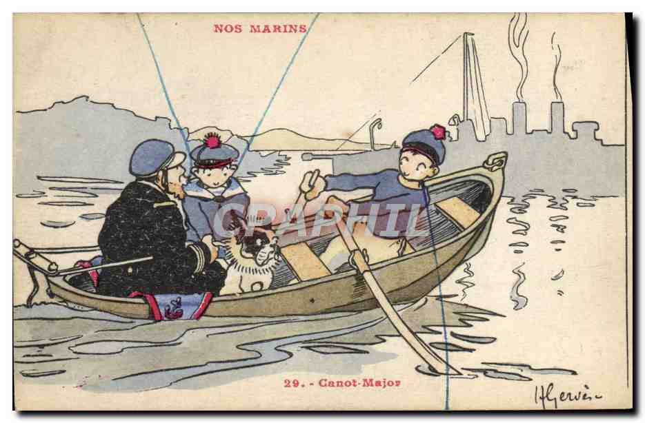 Nos Marins — Canot-Major — H. Gervin, n°29