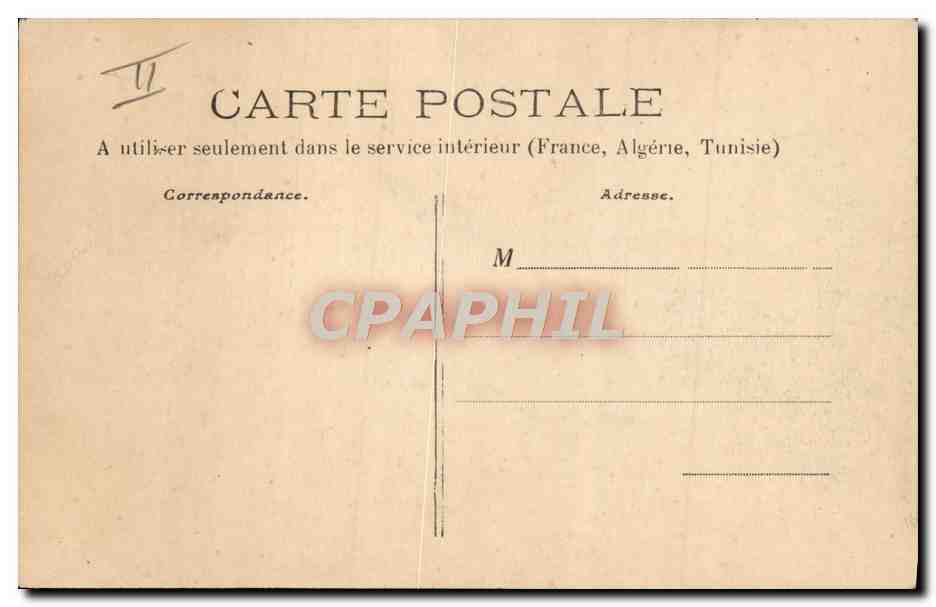 CPA Train Legende de Saint Saulge le tacot  — Rückseite