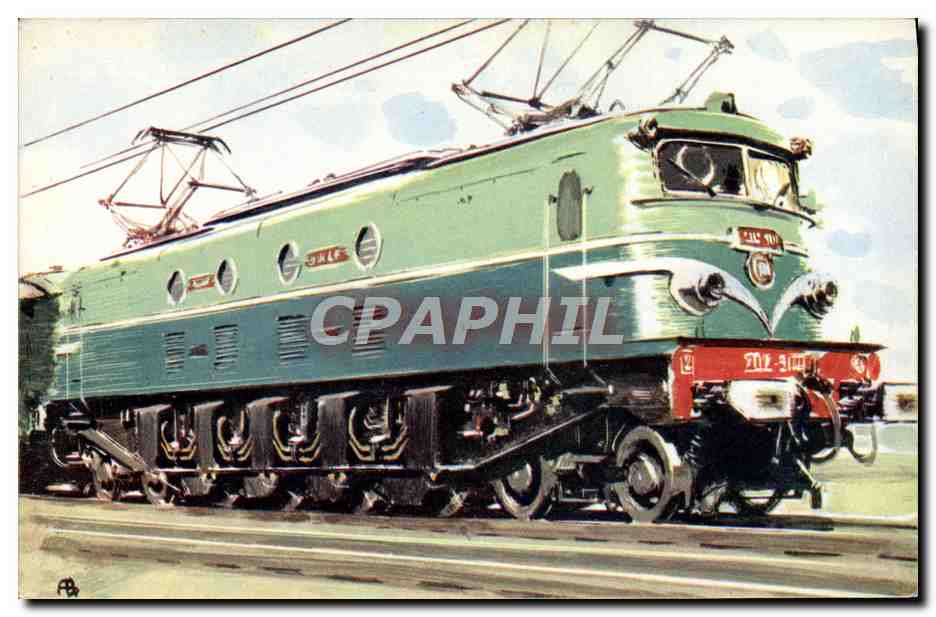CPM Train Locomotive electrique 2D2 9100 