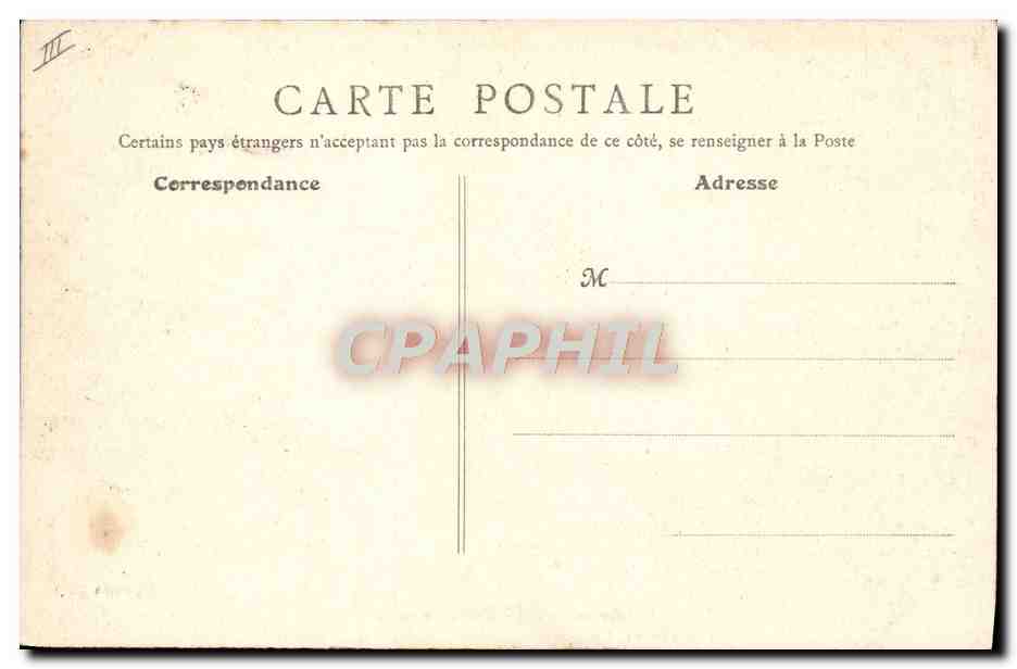 CPA Tramway Train Lyon Cours de la liberte Poeles Godin  — Verso