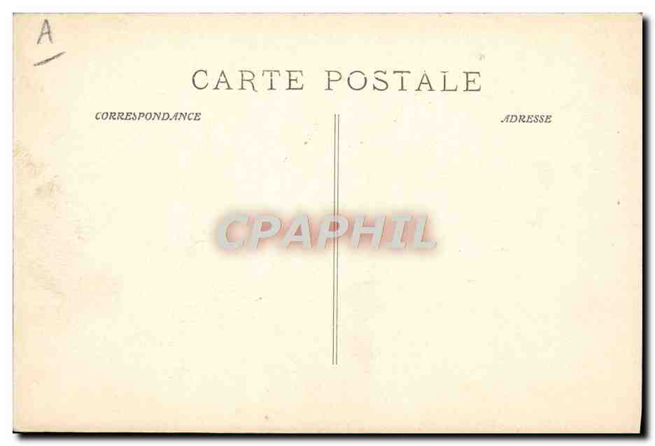 CPA Tramway Train Cette le fort St Pierre et la cour du stand La Cettoise  — Verso