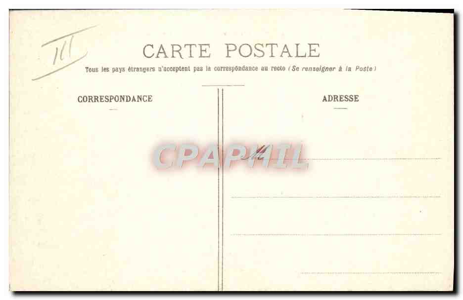 CPA Aviation Avion Aeroplane Farman au camp de Chalons en plein vol dans un virage  — Rückseite