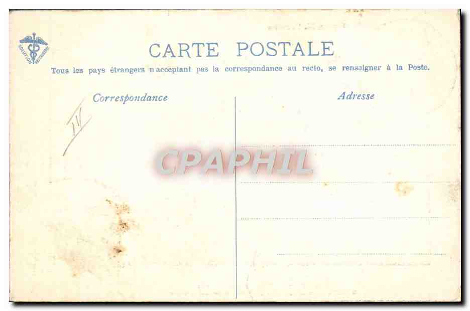 CPA Aviation Avion Biplan M Farman Circuit europeen Juin juillet 1911 Renaux et Souques en plein vol de Douvres a Calais — Rückseite
