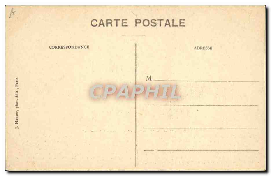 CPA Aviation Avion Biplan Voisin pilote par Champel — Rückseite