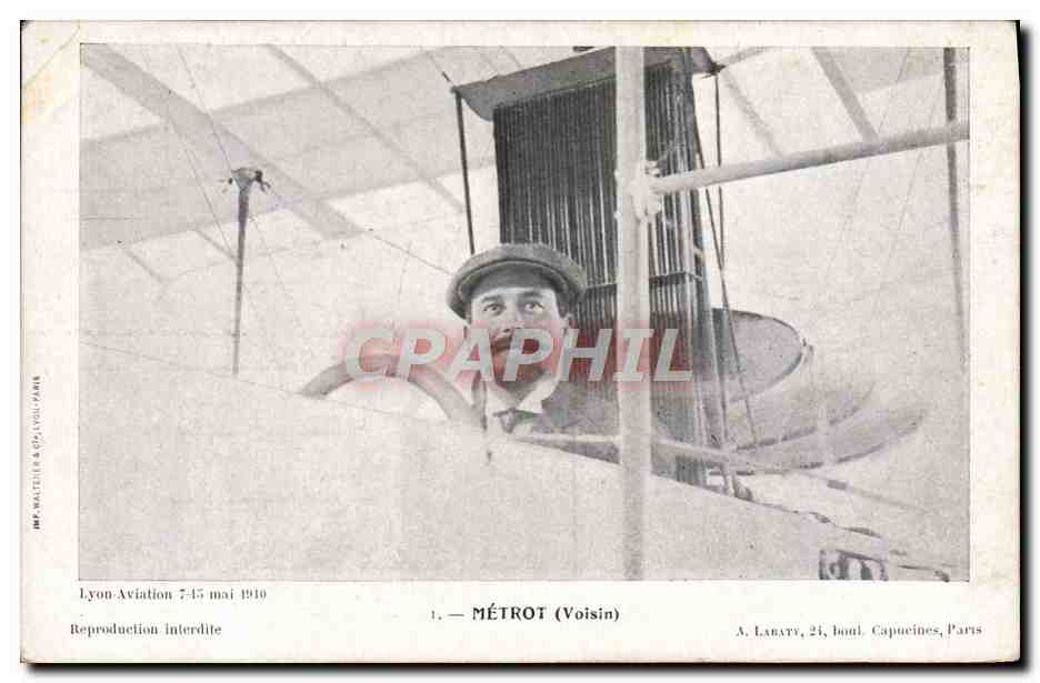 CPA Aviation Avion Metrot Voisin 