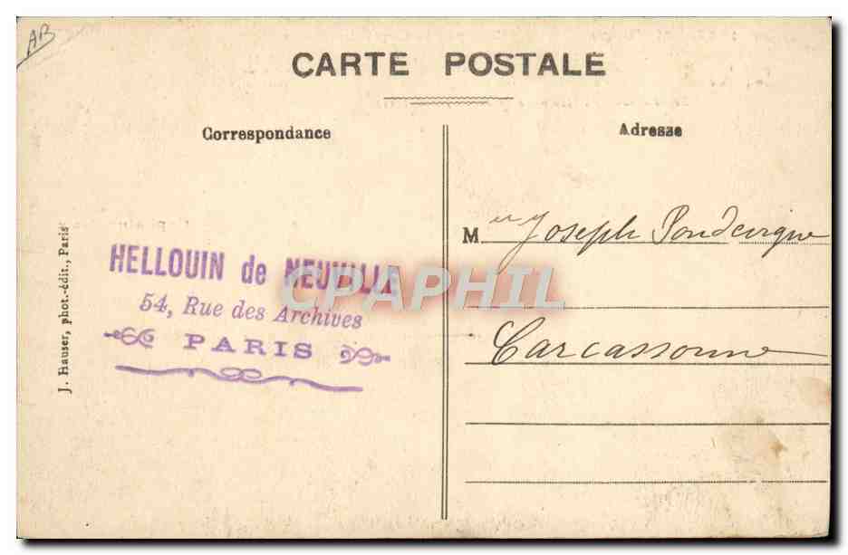 CPA Aviation Avion Monoplan Bleriot pilote par le capitaine Felix  — Rückseite