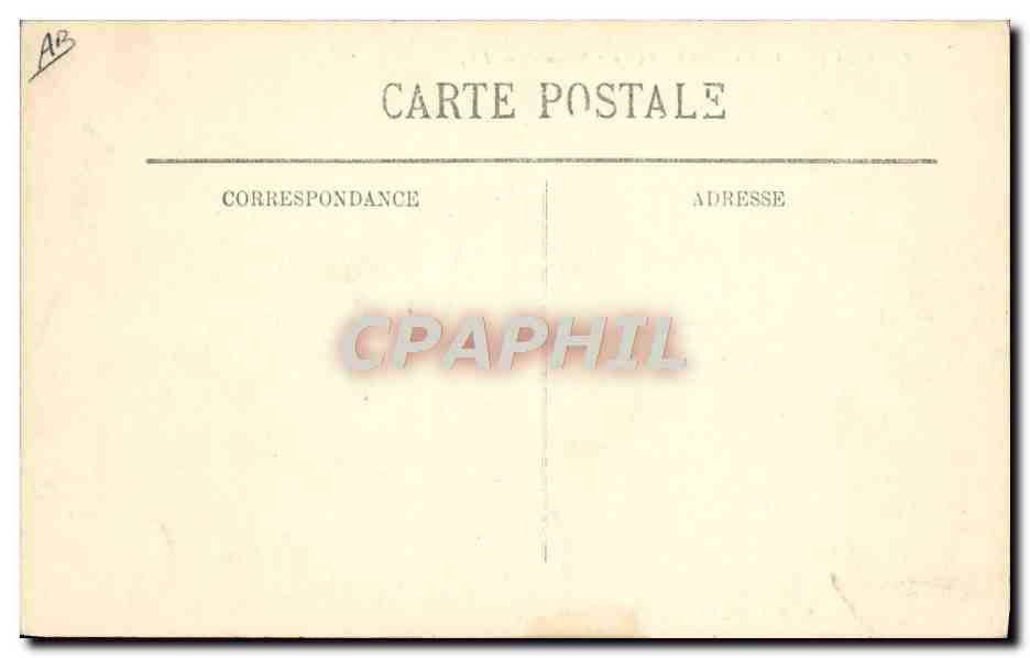 CPA Aviation Avion Lieutenant Chevreau sur Sommer  — Rückseite