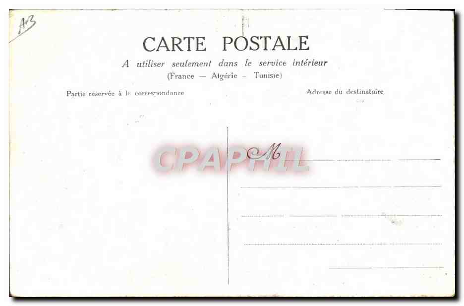 CPA Aviation Avion Gibert sur monoplan Rep — Rückseite