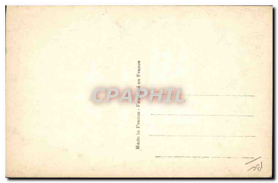CPA Aviation Avion Lindbergh — Rückseite
