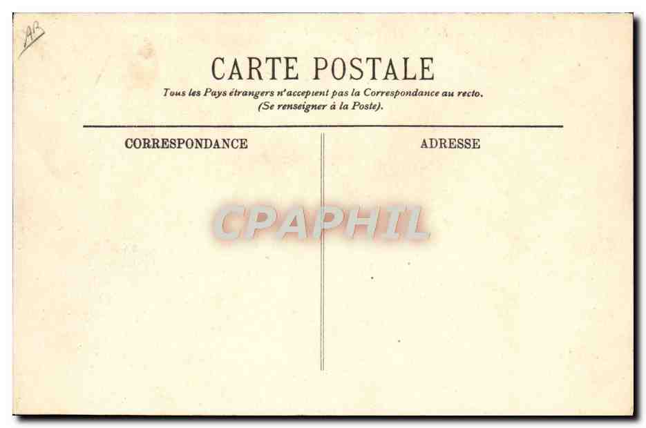 CPA Aviation Avion le record de paulhan  — Rückseite