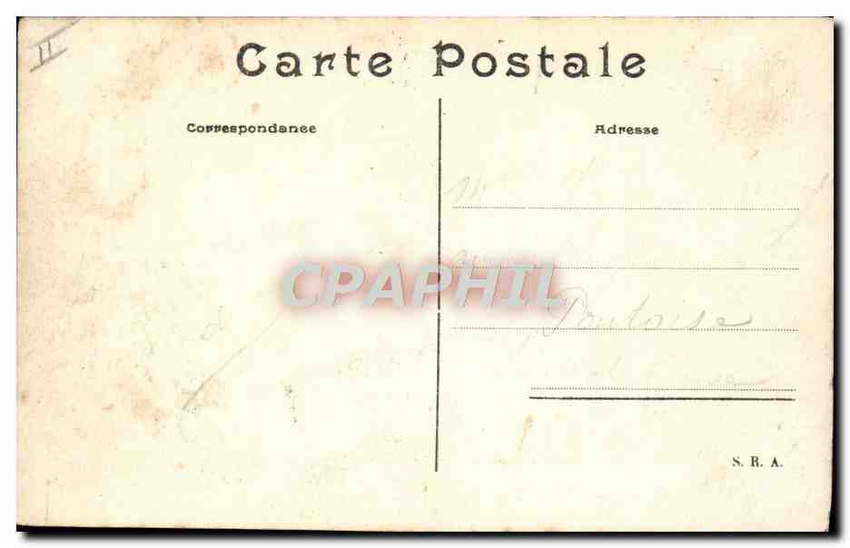 CPA Aviation Avion Latham vole sur monoplan Antoinette — Rückseite