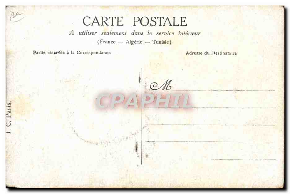 CPA Aviation Avion Aeroplane Bleriot Vu d'avant le moteur et les helices  — Rückseite