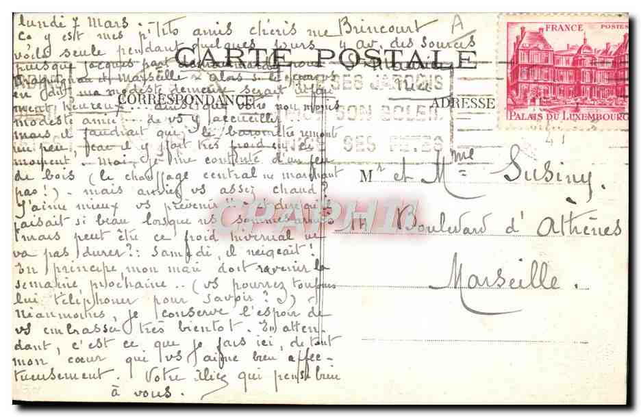 CPA Automobile Circuit d'Auvergne coupe gordon Bennett 1905 Circuit de l'Anjou 1909 Grand prix de l'ACF Moulin  — Verso