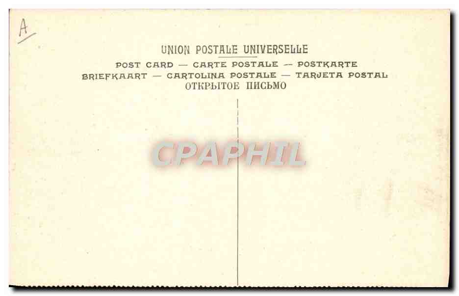 CPA Automobile Circuit d'Auvergne coupe gordon Bennett 1905 Circuit Michelin la sortie de Bromont lamothe Attelage  — Verso