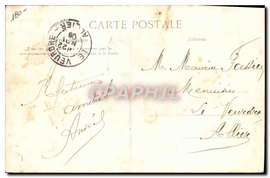 Société Anonyme des Établissements DELAUNAY-BELLEVILLE — Administration et Ateliers à SAINT-DENIS (Seine) — Hélios E. Le Beller, Paris — Verso