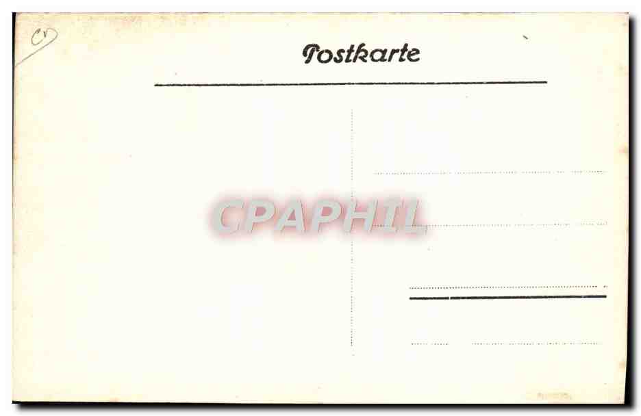 Deux personnes dans une voiture ancienne — éditeur CPAPHIL, n° de série non visible — Verso