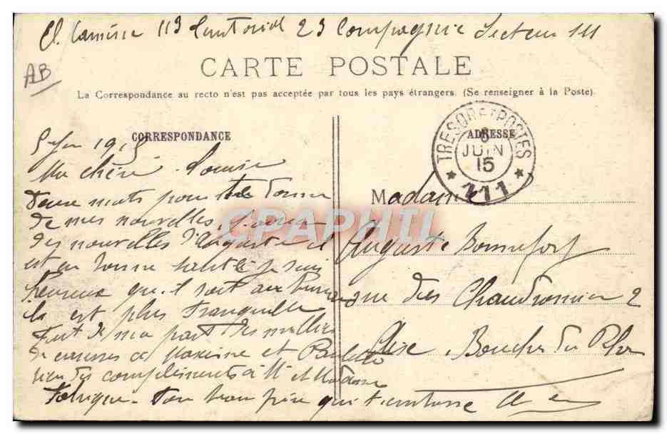 Forêt de Compiègne — Les autobus. — 140 R.P.J.C. Paris — Reverso