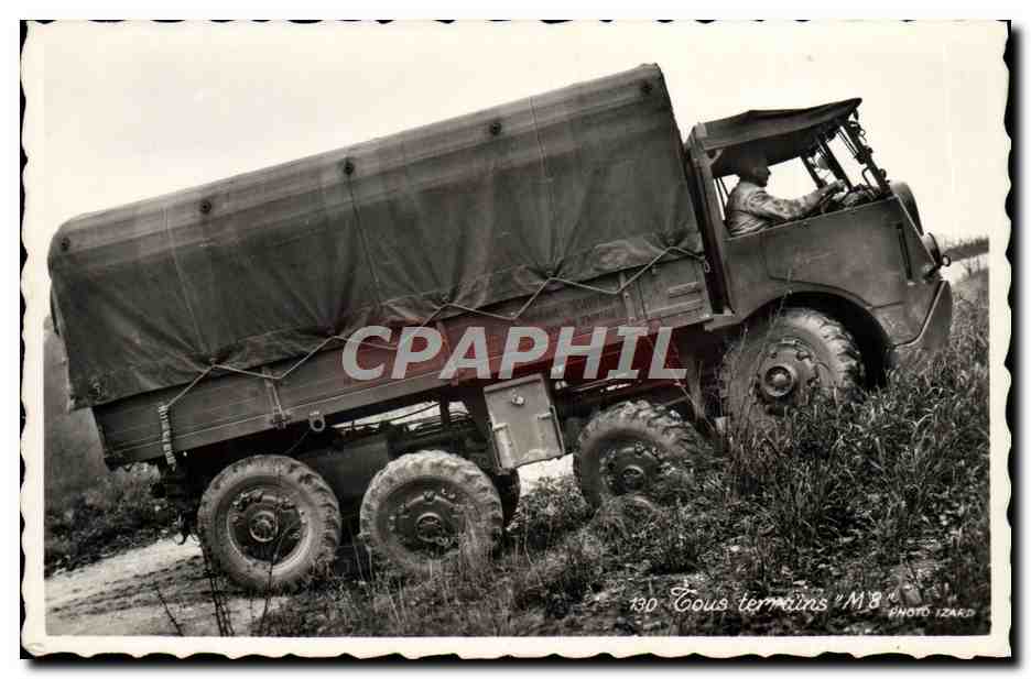 CPM Camion Tous terrains M8