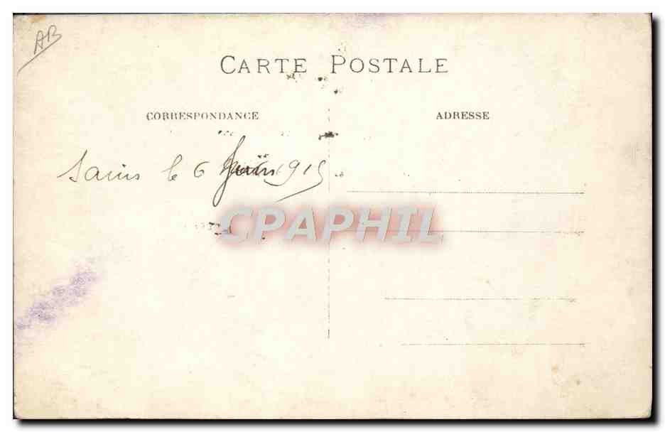 CARTE PHOTO Camion Militaria Chien Chiens  — Rückseite