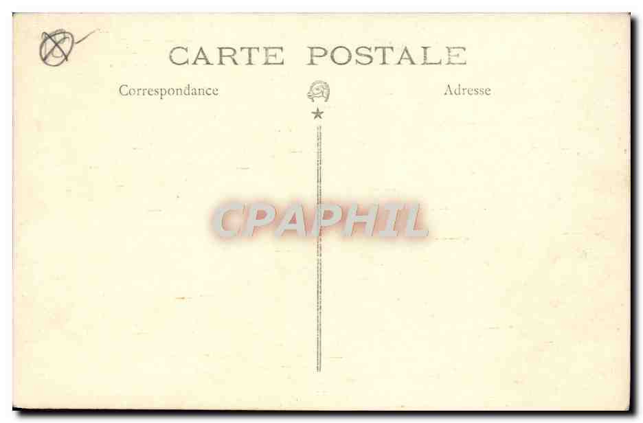 CARTE PHOTO Automobile Autobus Lourdes — Verso