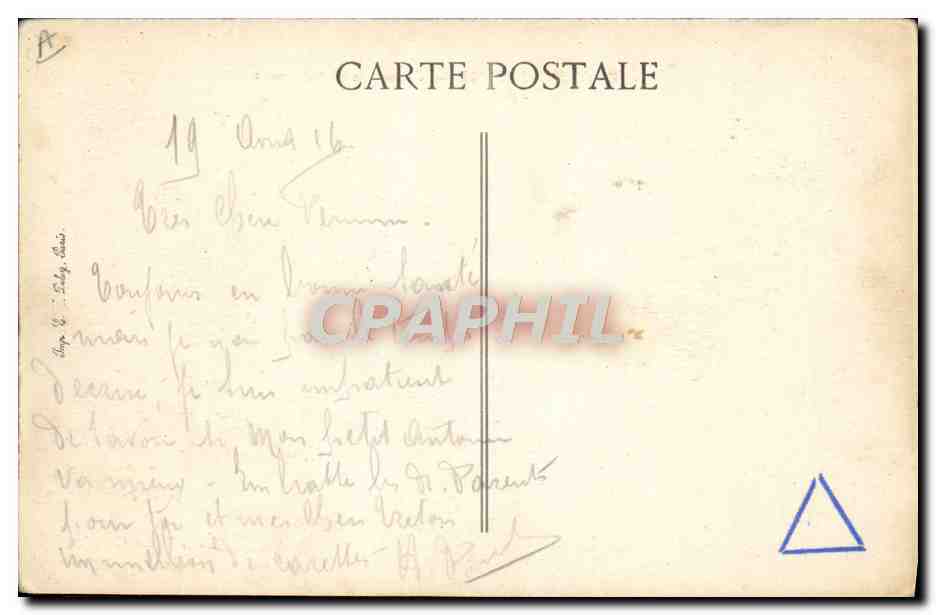 CPA Bray sur Somme Convoi de ravitaillement Militaria — Rückseite