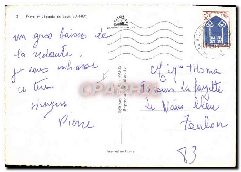 Pneu en panne — L. Buffier — Éditions BINA — Verso