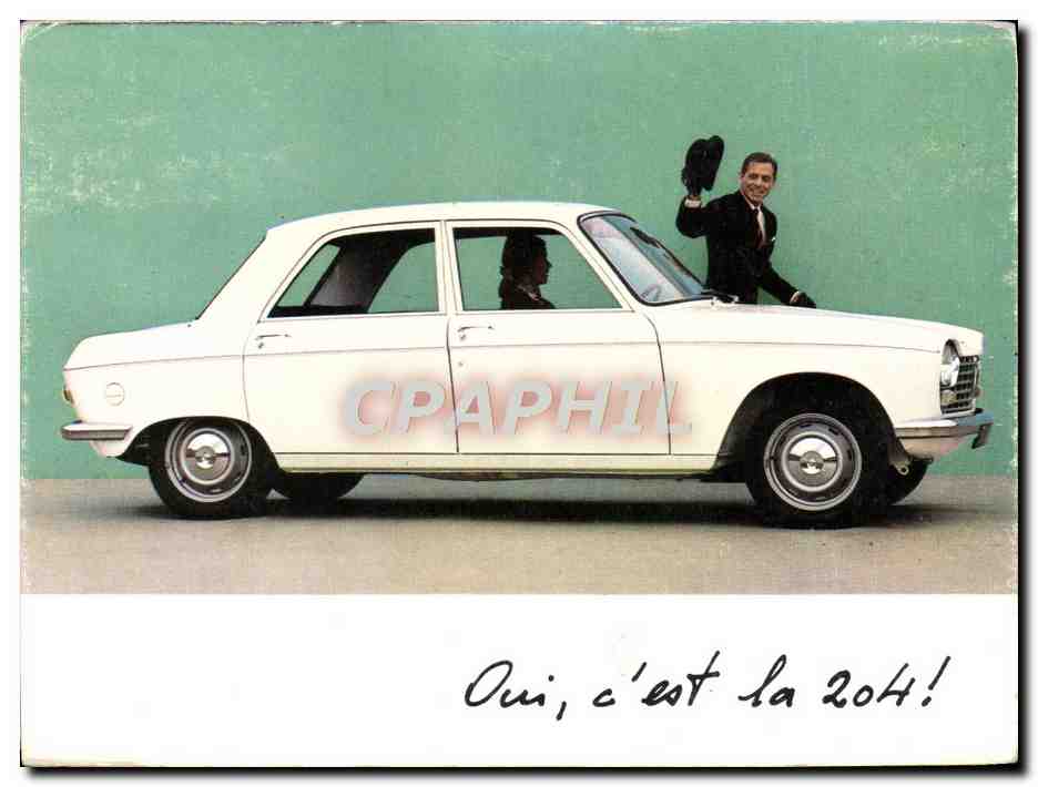 Voiture — Renault 204 — édition publicitaire