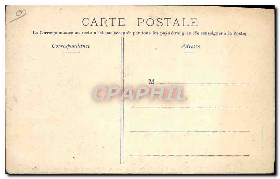 CPA Omnibus a petrole de Dion Bouton Puteaux Chien Londres London  — Rückseite