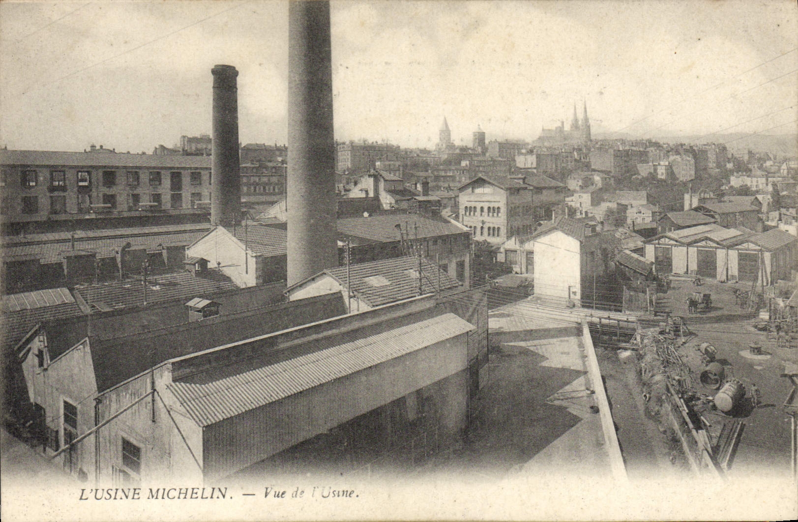 L'Usine Michelin — Vue de l'Usine — Union Postale Universelle