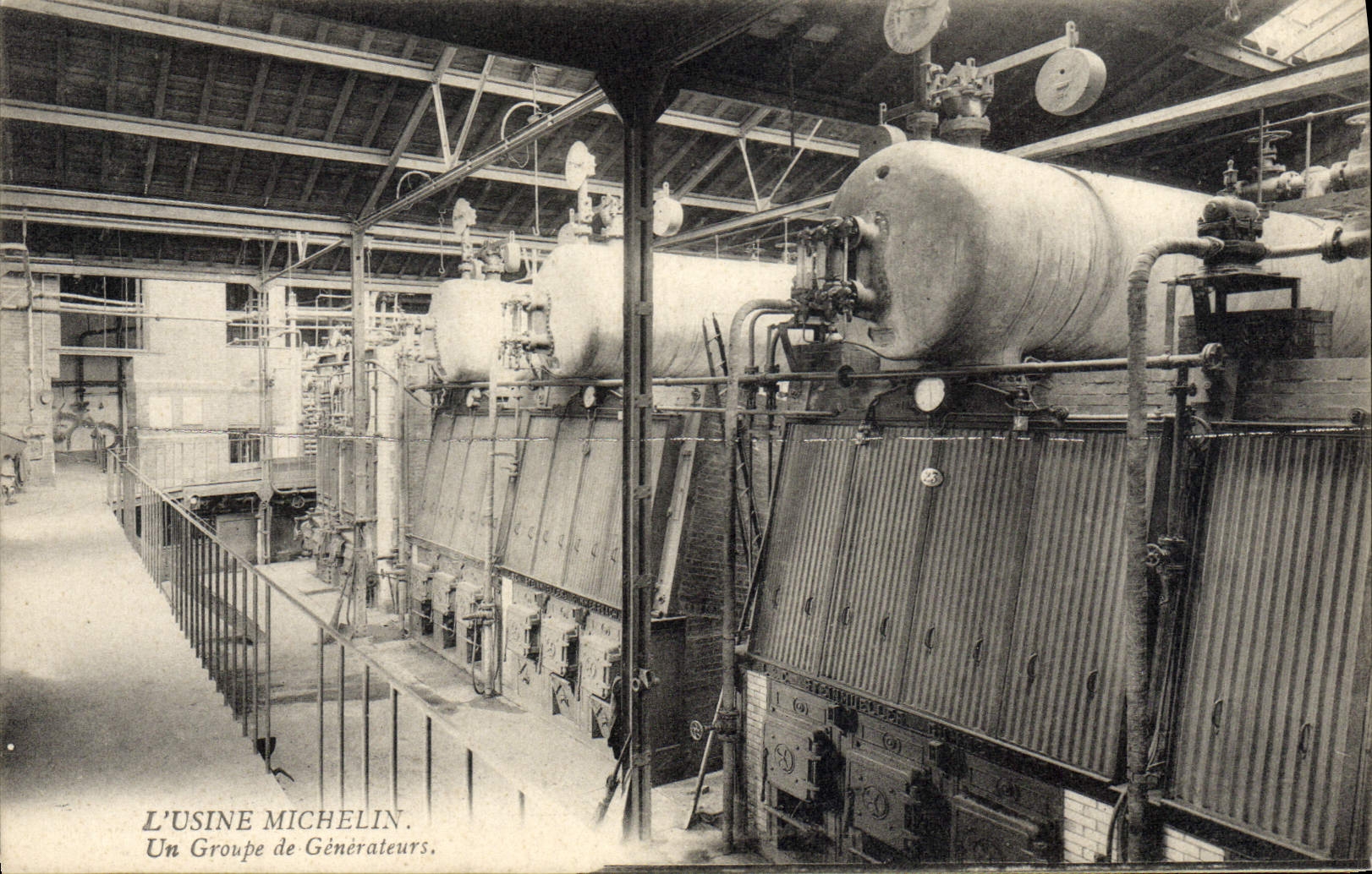 L'Usine Michelin — Un Groupe de Générateurs — Union Postale Universelle