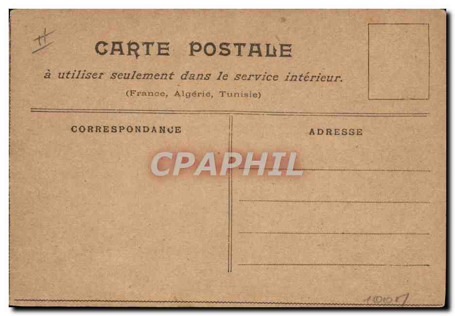 CPA Automobile Paris Madrid Une motocyclette  — Verso