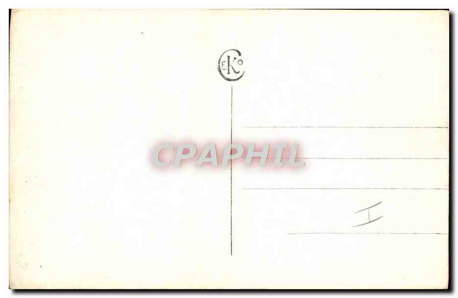 CPA Moto Soldat Militaria Side Car Side-car — Rückseite