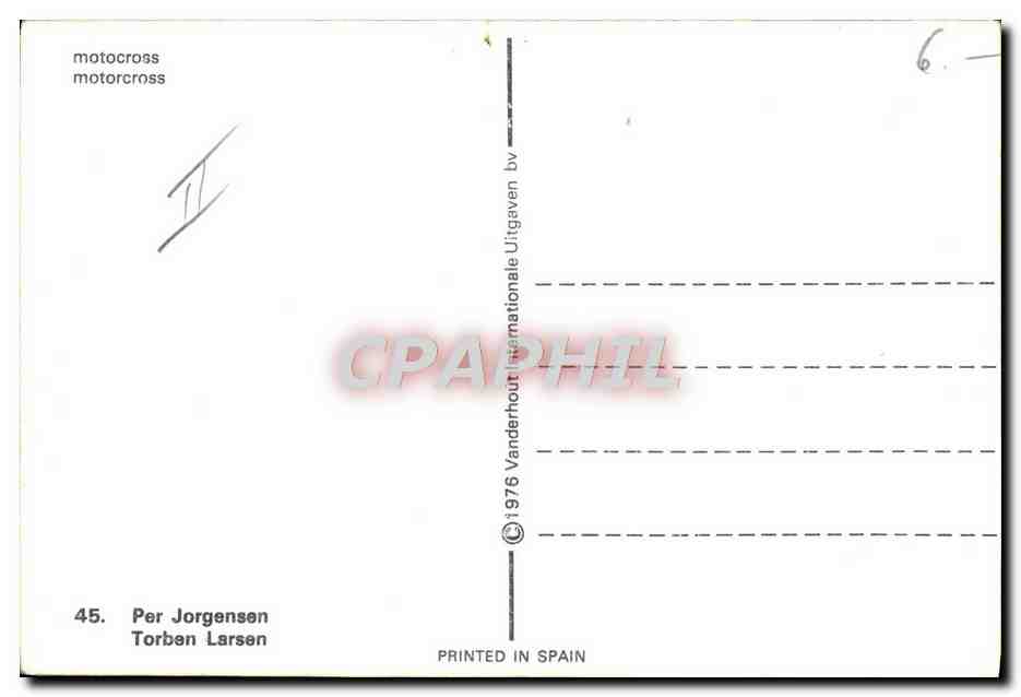 CPM Moto Per Jorgensen Torben larsen  — Rückseite