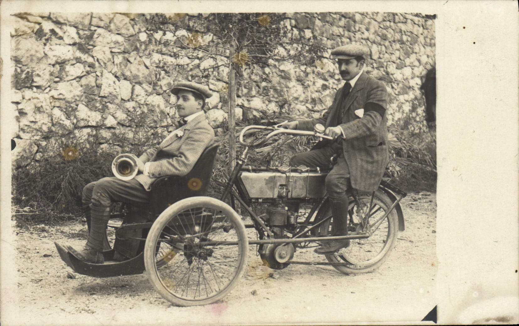 CARTE PHOTO Moto 
