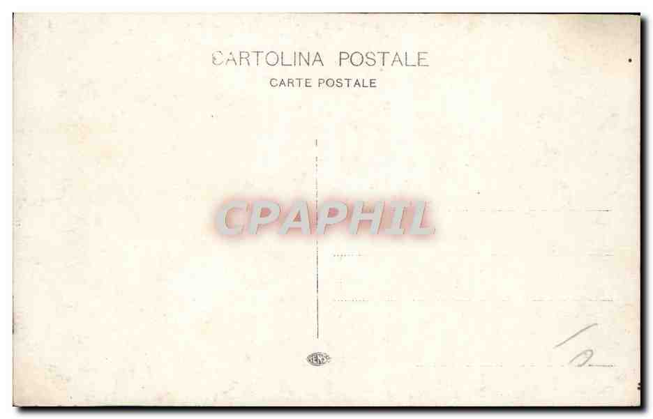 CARTE PHOTO Moto  — Rückseite