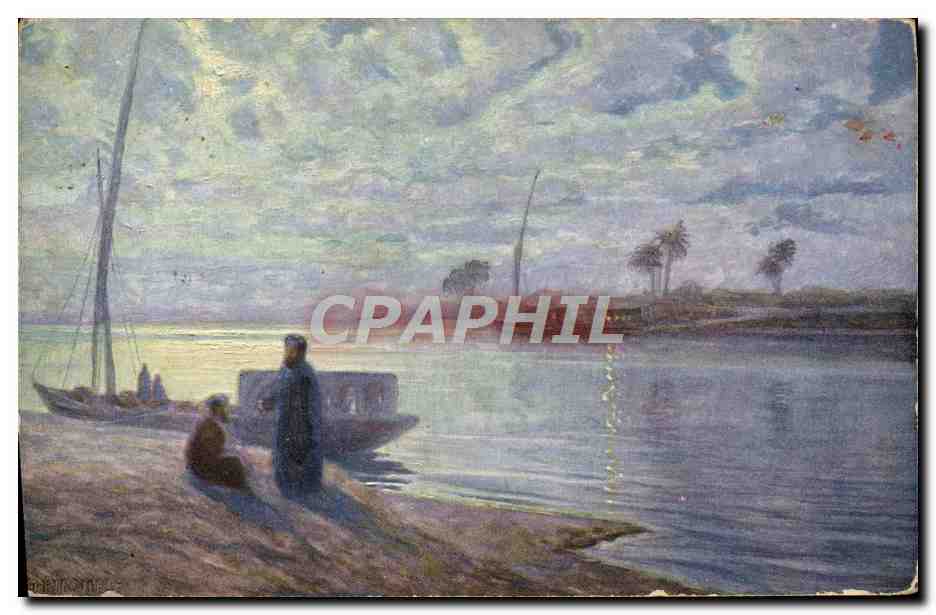 CPA Illustrateur BarqUE 