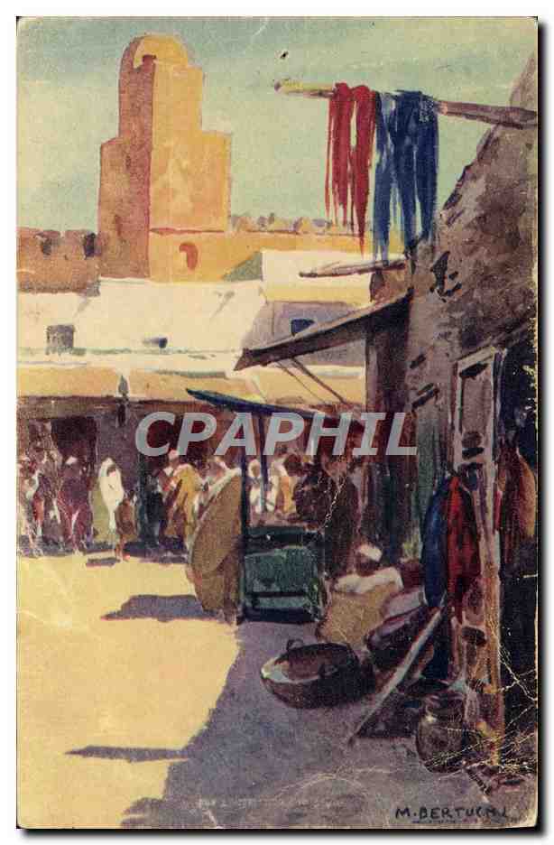CPA Illustrateur Afrique du Nord