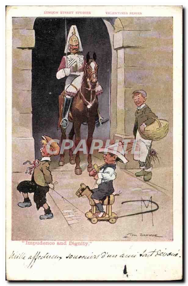 Impudence and Dignity — London Street Studies, Valentine's Series — Ten Brown