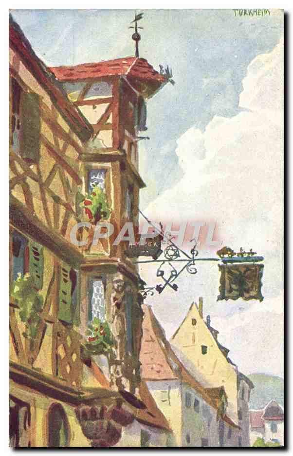 CPA Illustrateur Mulhouse Mulhausen