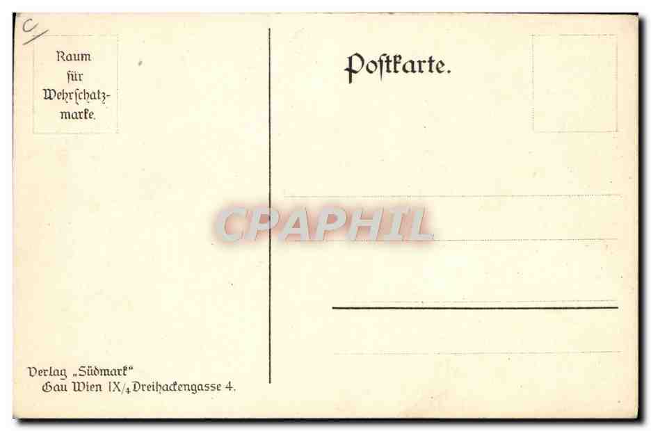 CPA Illustrateur Axman Militaria — Rückseite
