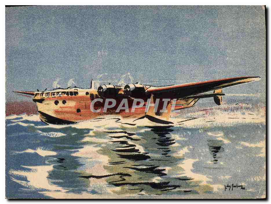 CPM Avion Aviation Hydravion Breguet 730 Exploration