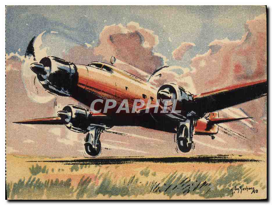 CPM Avion Aviation Dewoitine 342 Transport Long courrier