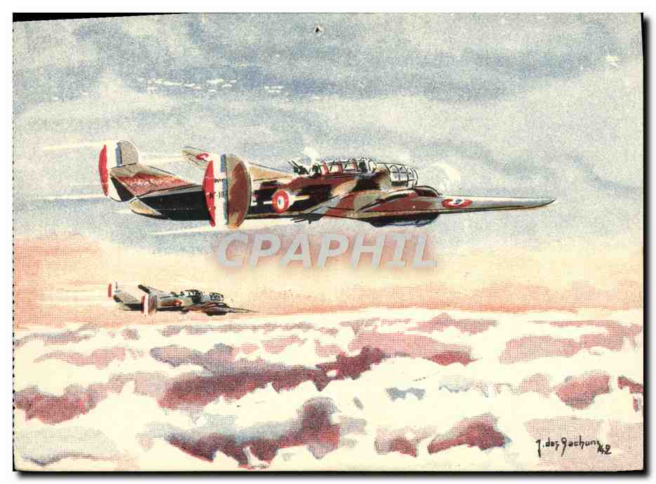CPM Avion Aviation SNCASO 175 Commandement a la chasse et grande reconnaissance