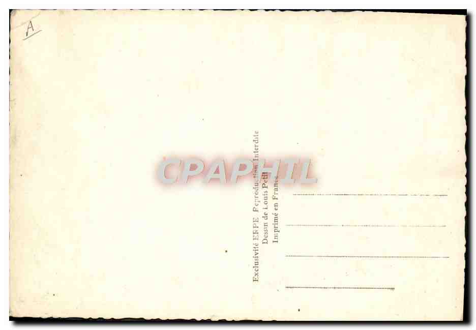 CPM Avion Aviation Avion de chasse americain Curtiss P37 — Rückseite