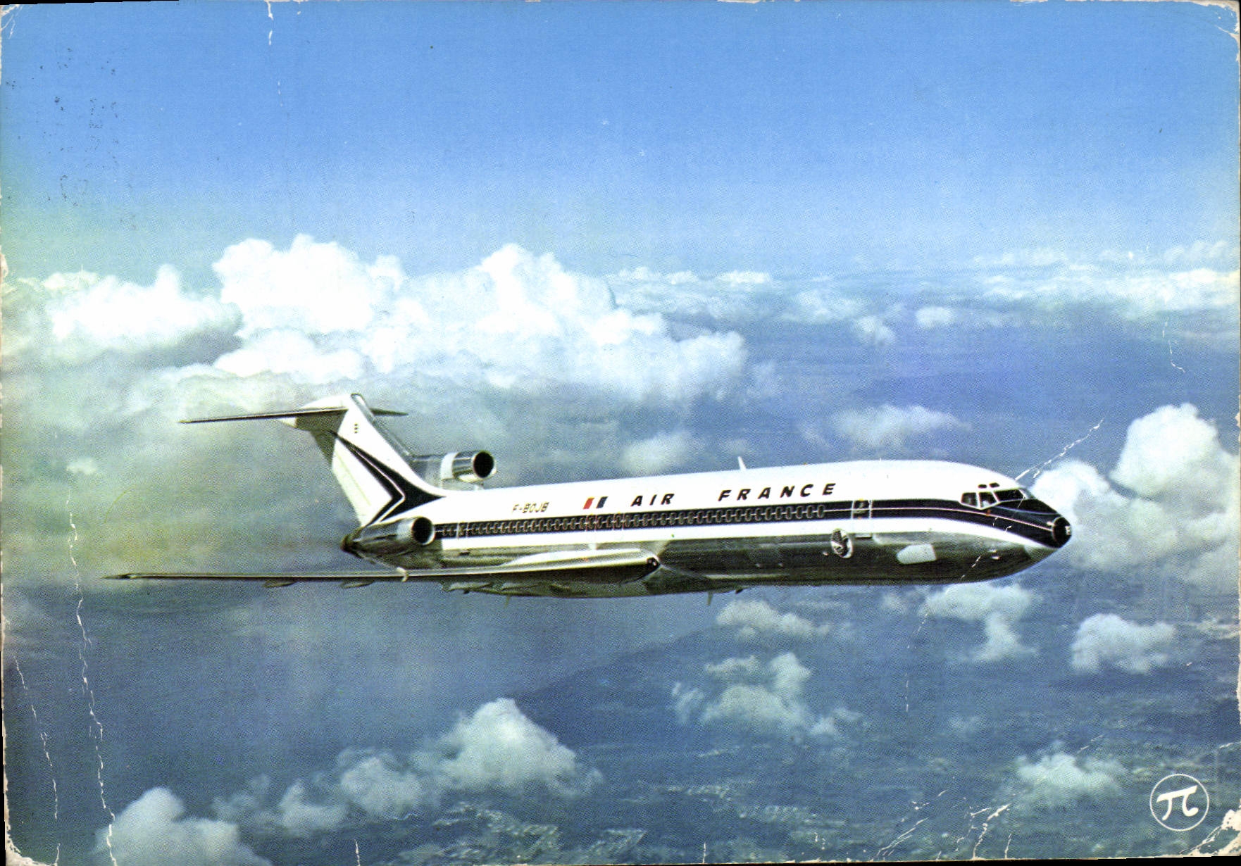 CPM Avion Aviation Boeing B727 Air France 